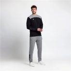 Select Oxford fekete unisex pulóver