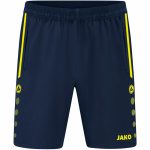    Jako allround sötétkék/sárga női szabadidő rövidnadrág
