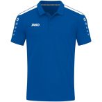 Jako Power kék férfi galléros póló