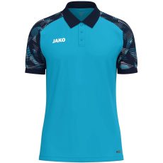 Jako Sonic világoskék/sötétkék férfi galléros póló