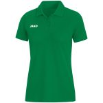 Jako Base pamut szürke női galléros póló