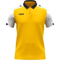 Jako Dynamic sárga galléros póló