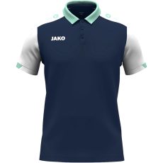 Jako Dynamic sötétkék/zöld galléros póló