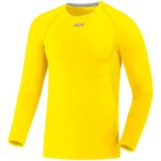   Jako Compression 2.0 sárga férfi aláöltöző hosszú ujjú póló