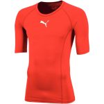 Puma Liga piros férfi aláöltöző póló