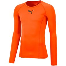Puma Liga narancssárga férfi hosszú ujjú aláöltöző póló