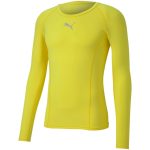   Puma Liga fluor sárga hosszú ujjú férfi aláöltöző póló