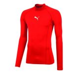  Puma Liga meleg piros férfi magas nyakú aláöltöző póló