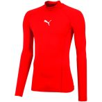   Puma Liga meleg piros férfi magas nyakú aláöltöző póló