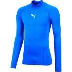   Puma Liga meleg kék férfi magas nyakú aláöltöző póló