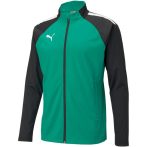 Puma teamLIGA cipzáros zöld férfi tréning felső