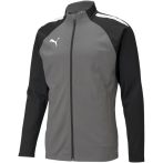 Puma teamLIGA cipzáros szürke férfi tréning felső