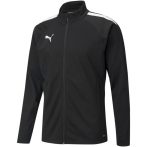 Puma teamLIGA cipzáros fekete gyerek tréning felső