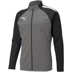  Puma teamLIGA cipzáros szürke gyerek tréning felső