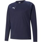  Puma teamLIGA sötétkék férfi pulóver