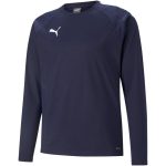  Puma teamLIGA sötétkék férfi pulóver
