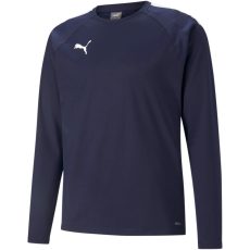  Puma teamLIGA sötétkék férfi pulóver