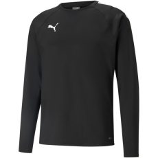 Puma teamLIGA fekete gyerek pulóver