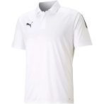 Puma teamLIGA fehér férfi galléros póló