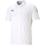 Puma teamLIGA fehér férfi galléros póló