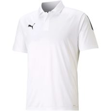 Puma teamLIGA fehér férfi galléros póló