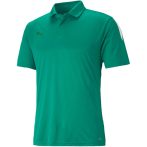 Puma teamLIGA zöld férfi galléros póló