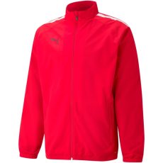 Puma teamLIGA Sideline bemutató piros gyerek szabadidő felső