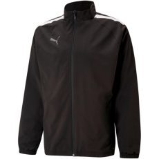 Puma teamLIGA Sideline bemutató fekete gyerek szabadidő felső