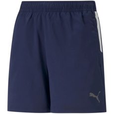 Puma teamLIGA Sideline sötétkék gyerek tréning rövidnadrág