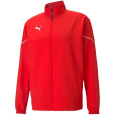 Puma teamRise Sideline bemutató piros gyerek szabadidő felső