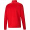 Puma teamRise cipzáros piros férfi melegítő felső