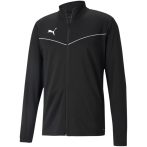 Puma teamRise cipzáros fekete férfi melegítő felső