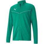 Puma teamRise cipzáros zöld férfi melegítő felső
