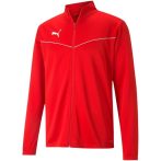 Puma teamRise cipzáros piros gyerek melegítő felső