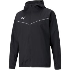 Puma teamRise minden időjáráshoz fekete gyerek dzseki