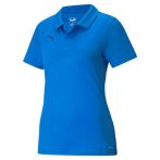 Puma teamLIGA Sideline kék női galléros póló