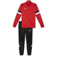 Puma teamRISE piros/fekete gyerek tréningruha garnitúra