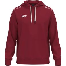 Jako One pamut bordó férfi kapucnis pulóver