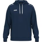  Jako One pamut sötétkék/fehér férfi kapucnis pulóver