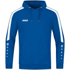 Jako Power kapucnis kék férfi pulóver