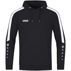 Jako Power kapucnis fekete férfi pulóver