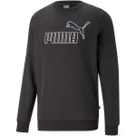 Puma Essentials Elevated fekete férfi pulóver