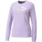 Puma Essentials+ metál logós lila női pulóver