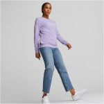  Puma Essentials lila női pulóver
