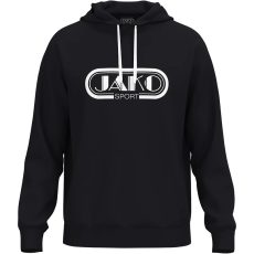 Jako promo 2.0 pamut kapucnis fekete férfi pulóver