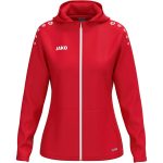 Jako One kapucnis piros női szabadidő felső
