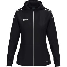 Jako One kapucnis fekete női szabadidő felső