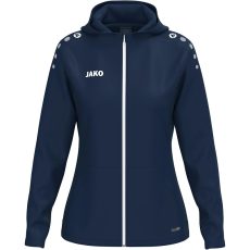 Jako One kapucnis sötétkék/fehér női szabadidő felső