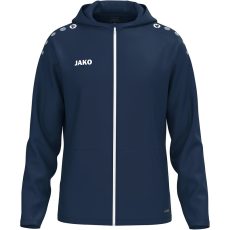  Jako One kapucnis sötétkék/fehér gyerek szabadidő felső