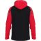 Jako Sonic kapucnis fekete/piros férfi szabadidő felső